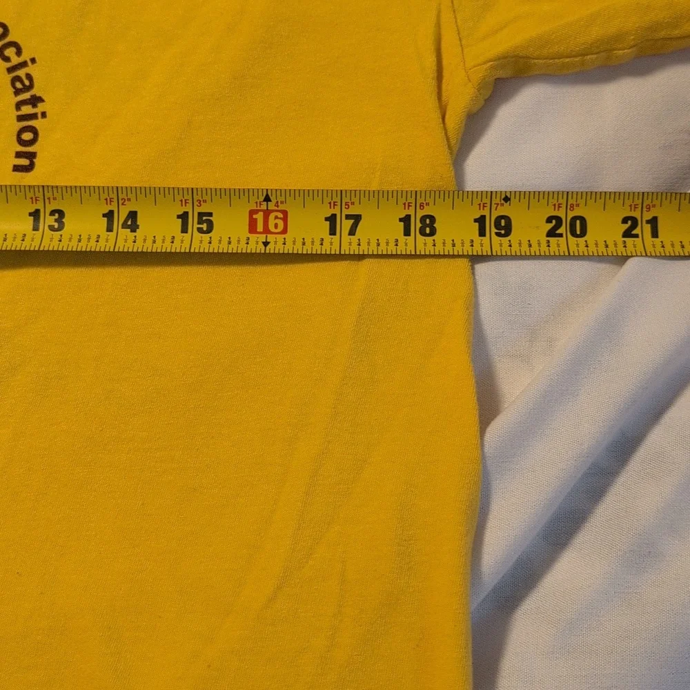 Yellow Buddhist Benevolent Association T-Shirt. Child Size XL or Women S Oregon - Picture 5 of 8